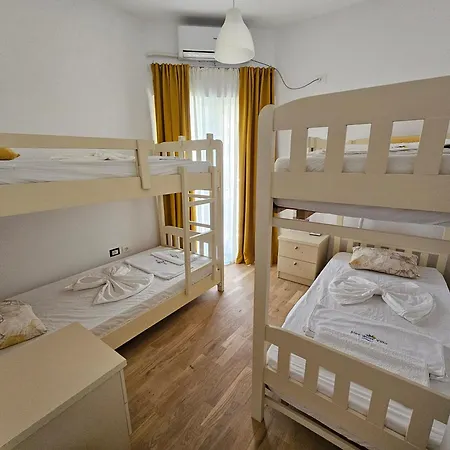 Villa Beachfront Blue Wave In Private Qerret, Albania Golem