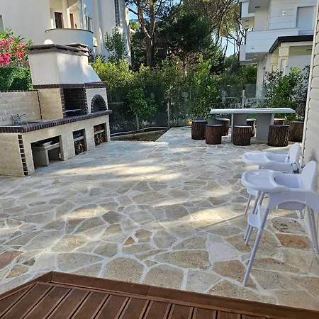 Beachfront Blue Wave With A Private Pool In Qerret, Albania Villa *