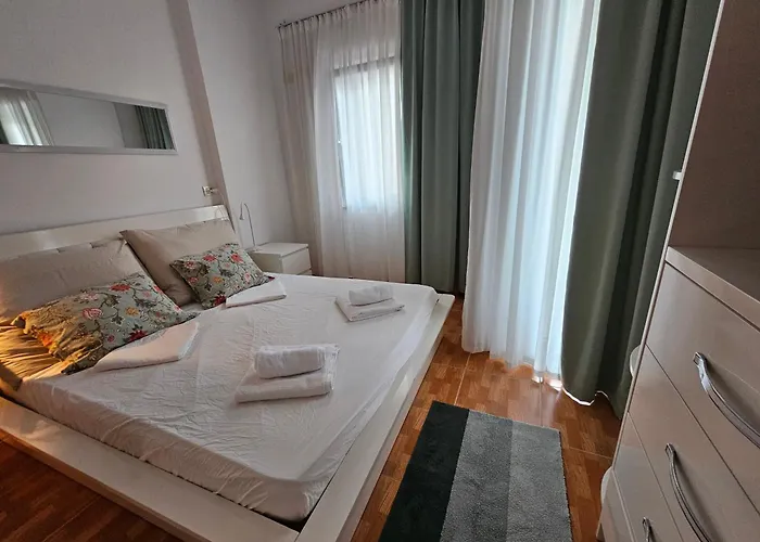 Villa Beachfront Blue Wave In Private Qerret, Albania Golem (Tirana)